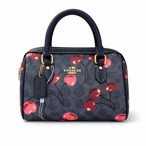 كوتش روان بالجلد بطباعة الكرز